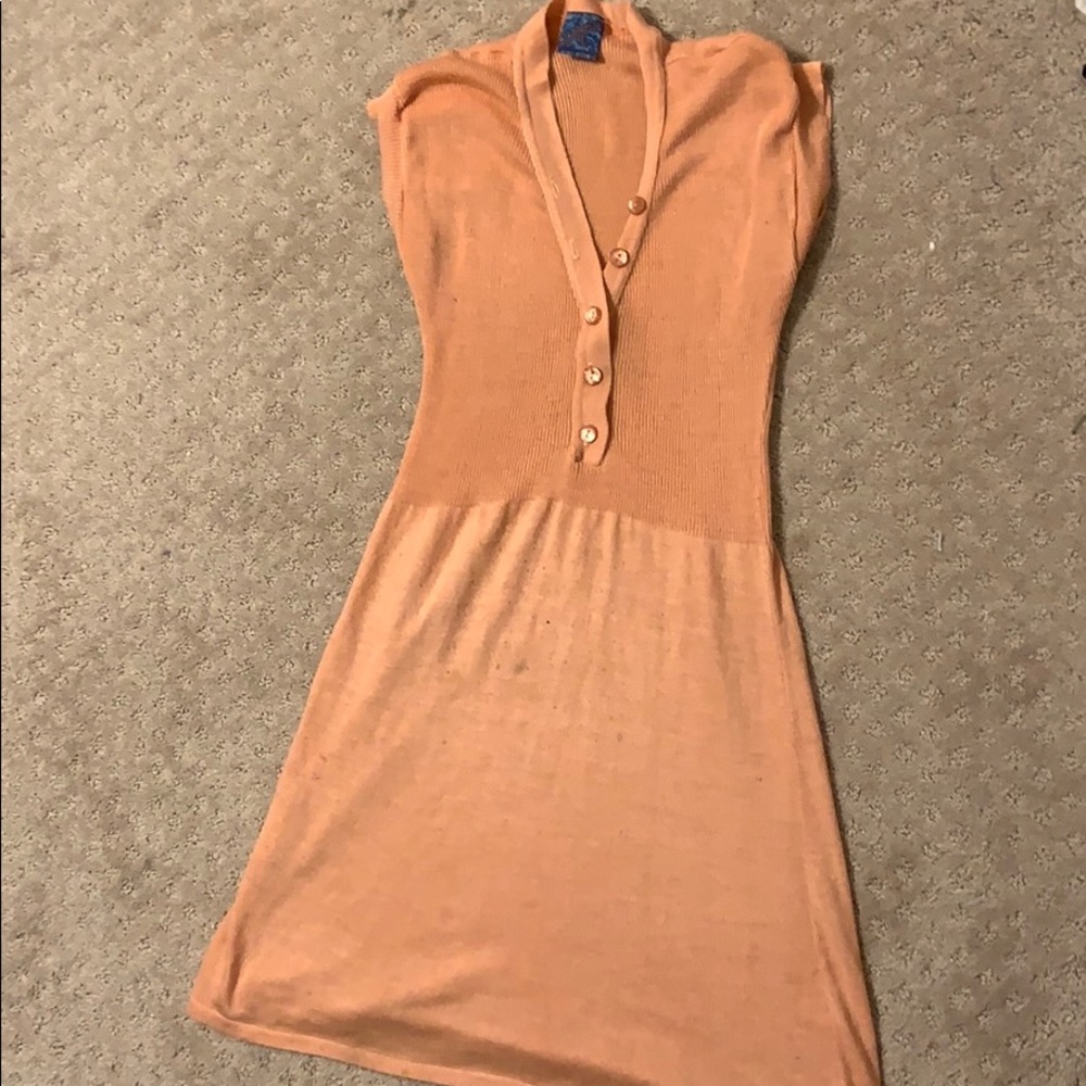 Cute thin sweater dress